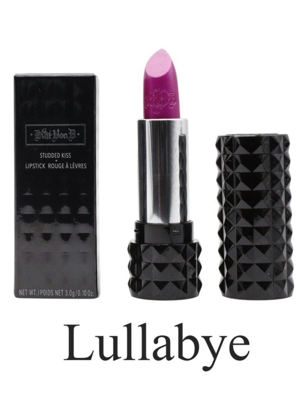 Kat Von D Studded Kiss Lipstick Lullabye - Fuchsia Purple